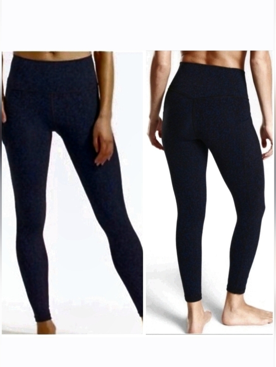 Athleta Pants - Athleta Salutation Pocket Tight Leggings Medium Pants Yoga Blue Gray Size 2X